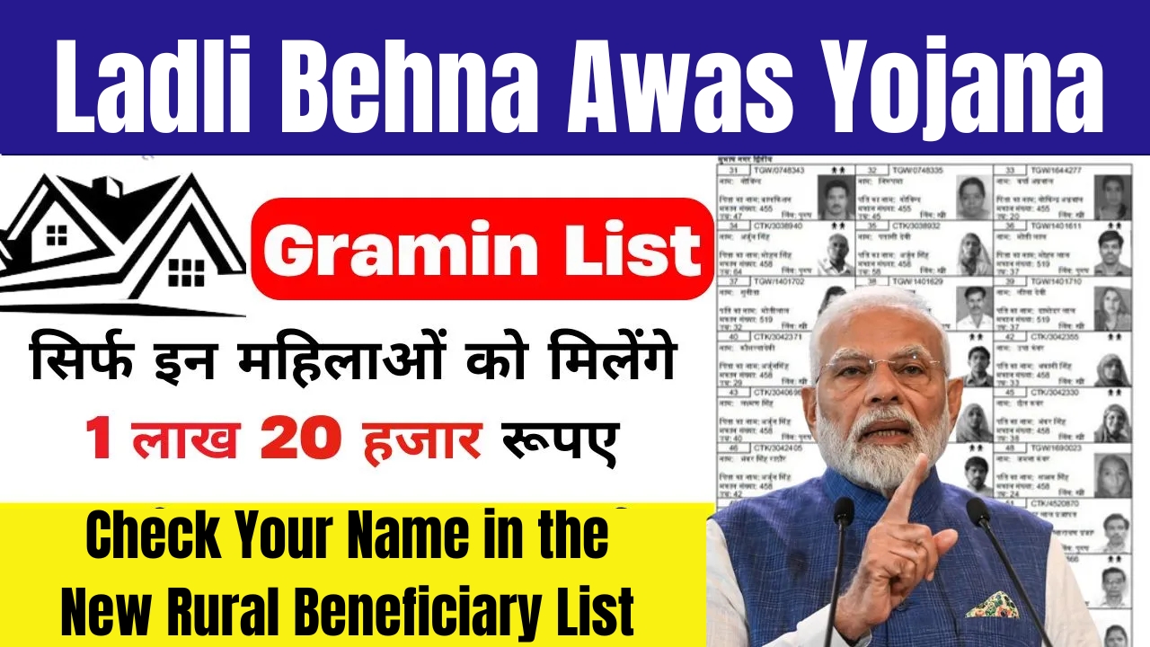 Madhya Pradesh Ladli Behna Awas Yojana Gramin List – Check Your Name in the New Rural Beneficiary List
