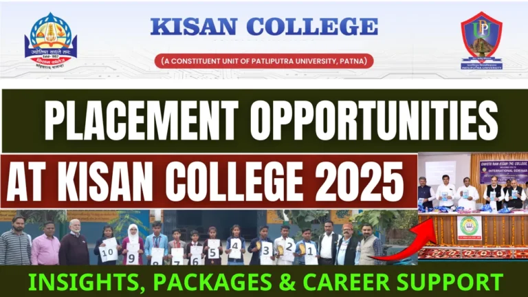 Placement Opportunities At Kisan College 2025