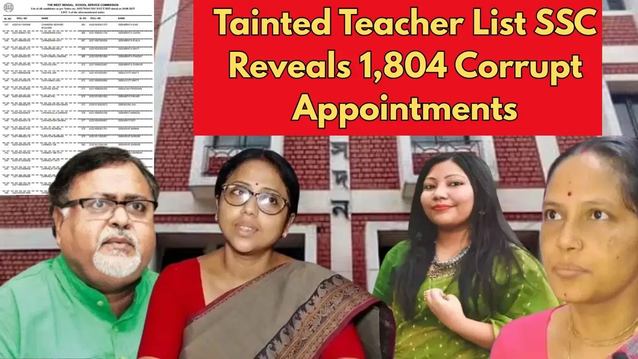 Tainted Teacher List SSC